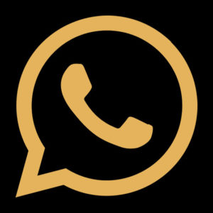 golden whatsapp icon - prestige provisions