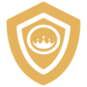 immune defence icon represented as a shield with logo - prestige provisions