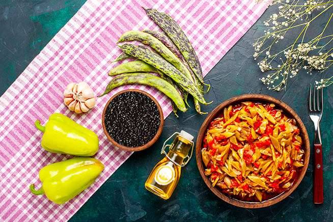 Kalonji seeds in bowl on table - prestige provisions